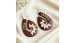 New Collection Painting Wood Earrings Beautiful Model
